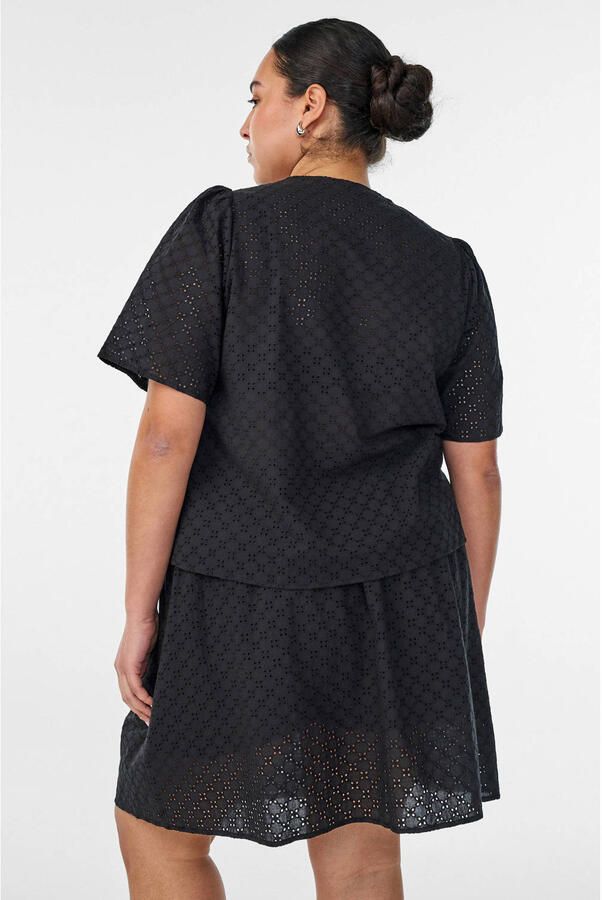 Zizzi korte broek Plus Size zwart - Foto 3