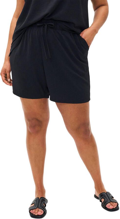 Zizzi loose fit short zwart