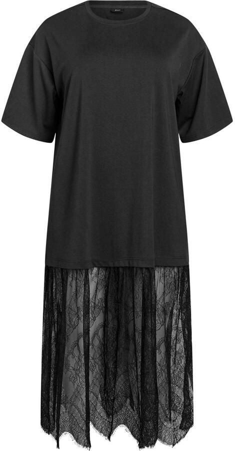 Zizzi maxi jurk zwart