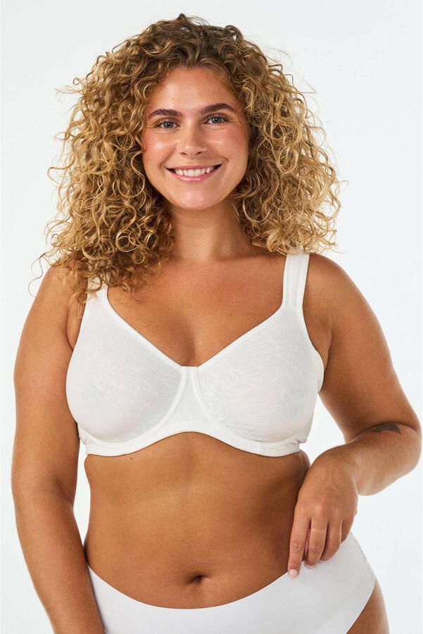 Zizzi niet-voorgevormde beugel-bh Plus Size wit - Foto 2