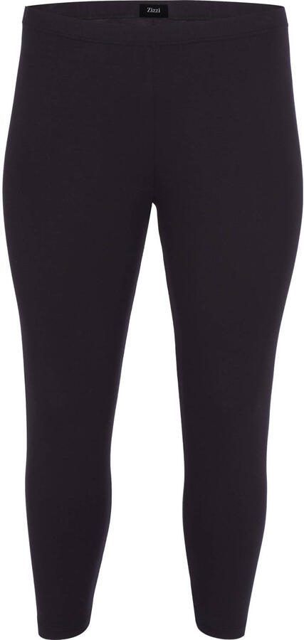 Zizzi Plus Size 3 4 legging zwart