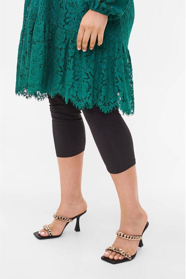 Zizzi Plus Size 3 4 legging zwart - Foto 2