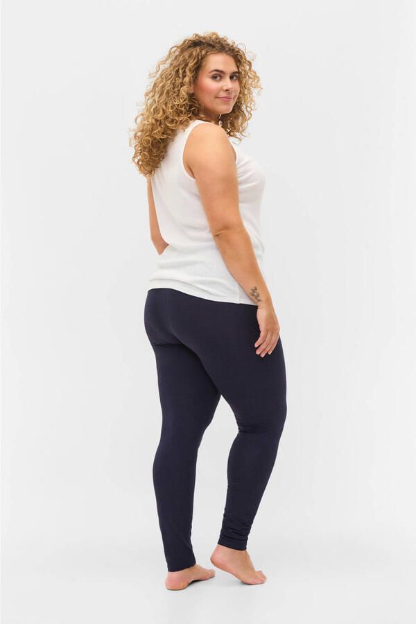 Zizzi Plus Size legging donkerblauw - Foto 2