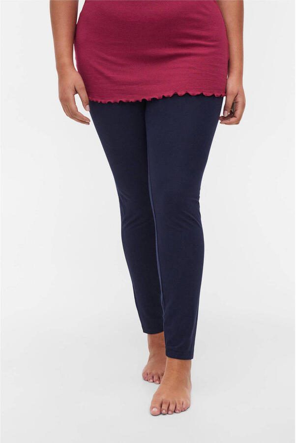 Zizzi Plus Size legging donkerblauw - Foto 2