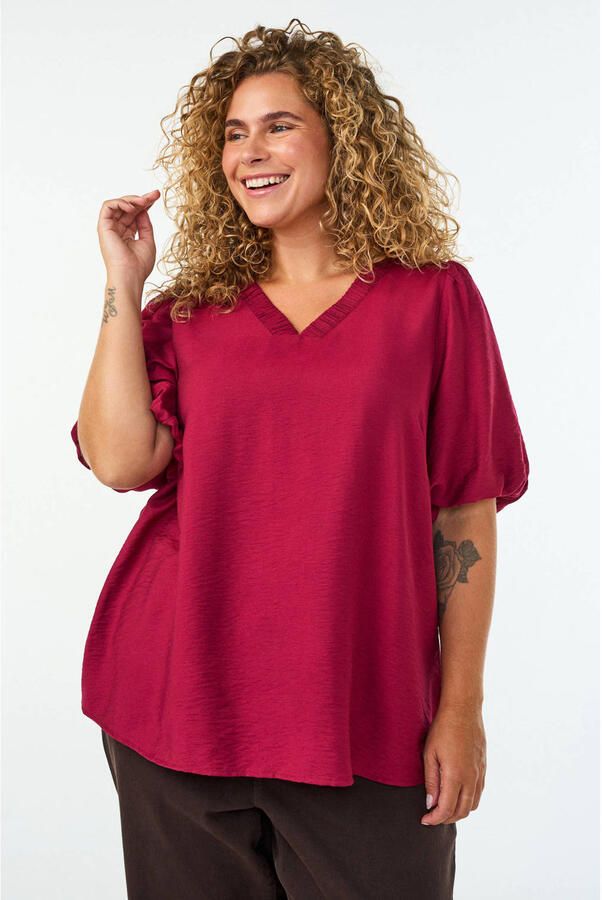 Zizzi Plus Size top rood