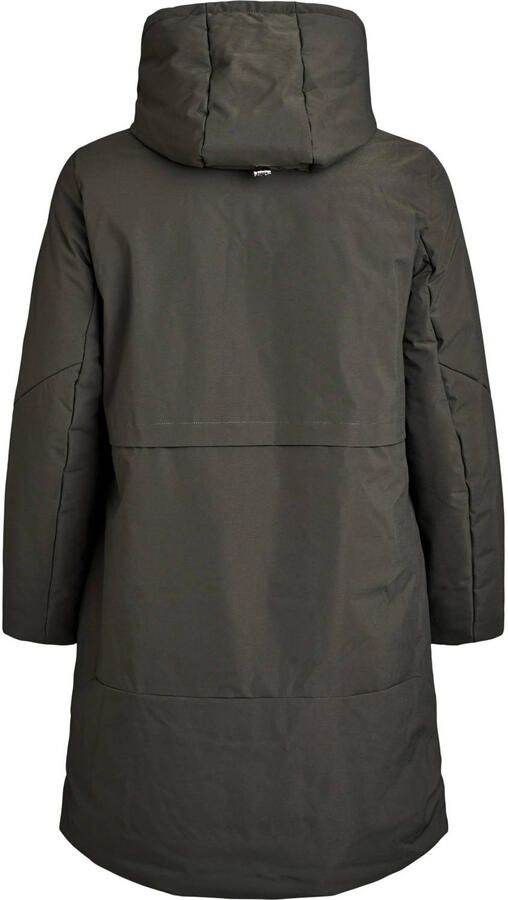 Zizzi Plus Size winterparka donkergroen - Foto 3