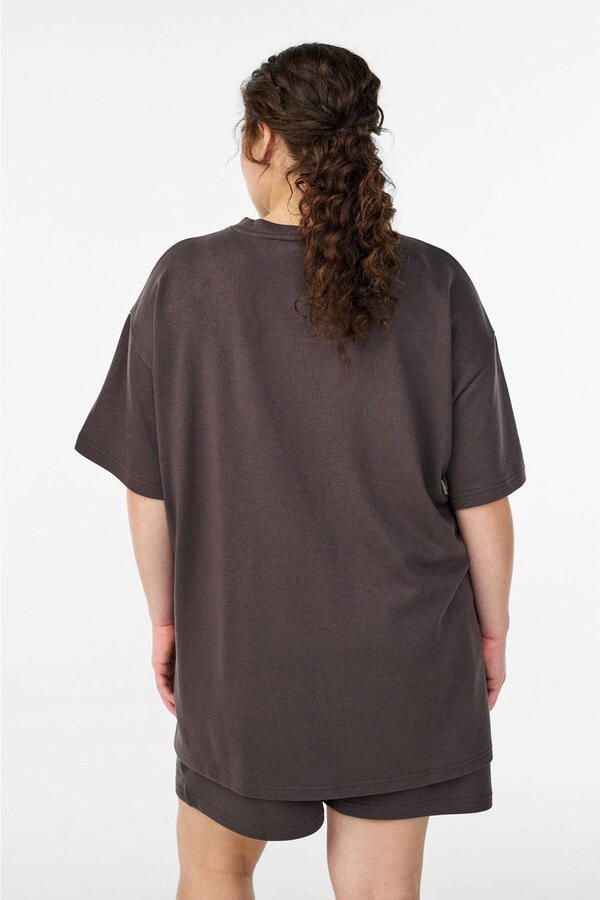 Zizzi pyjamatop MLAVNA taupe - Foto 2