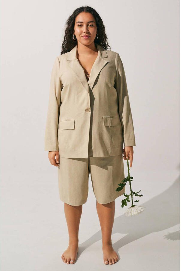 Zizzi regular blazer beige - Foto 2