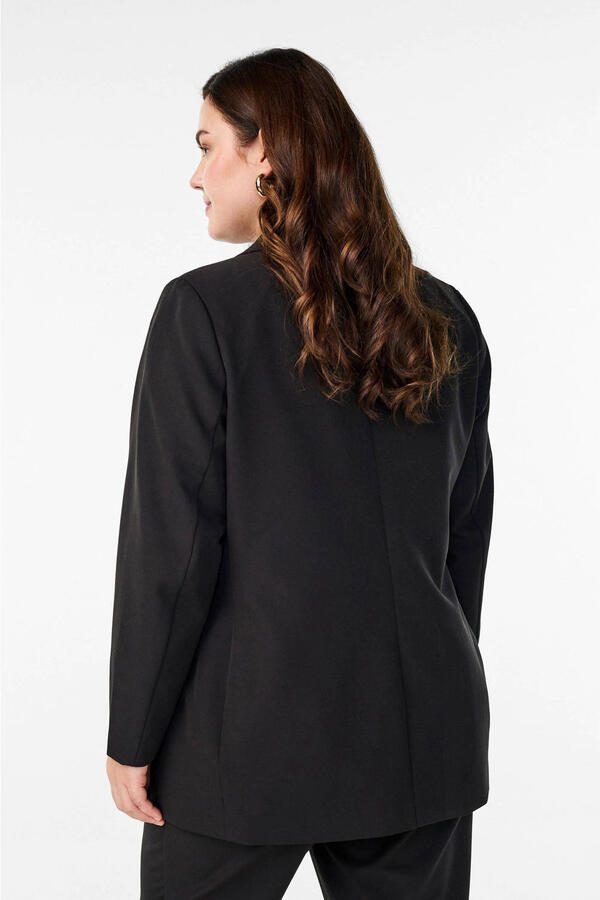Zizzi regular blazer zwart - Foto 3
