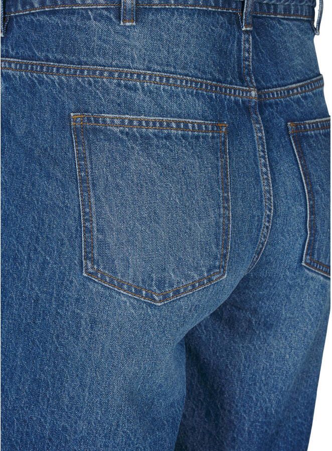 Zizzi regular waist denim short medium blue denim - Foto 2