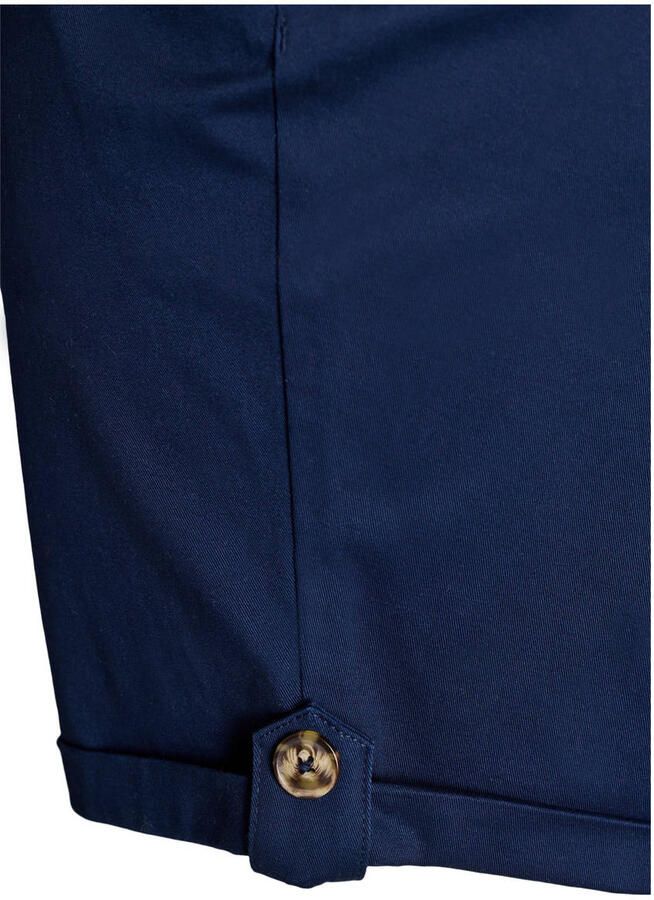 Zizzi regular waist casual short donkerblauw