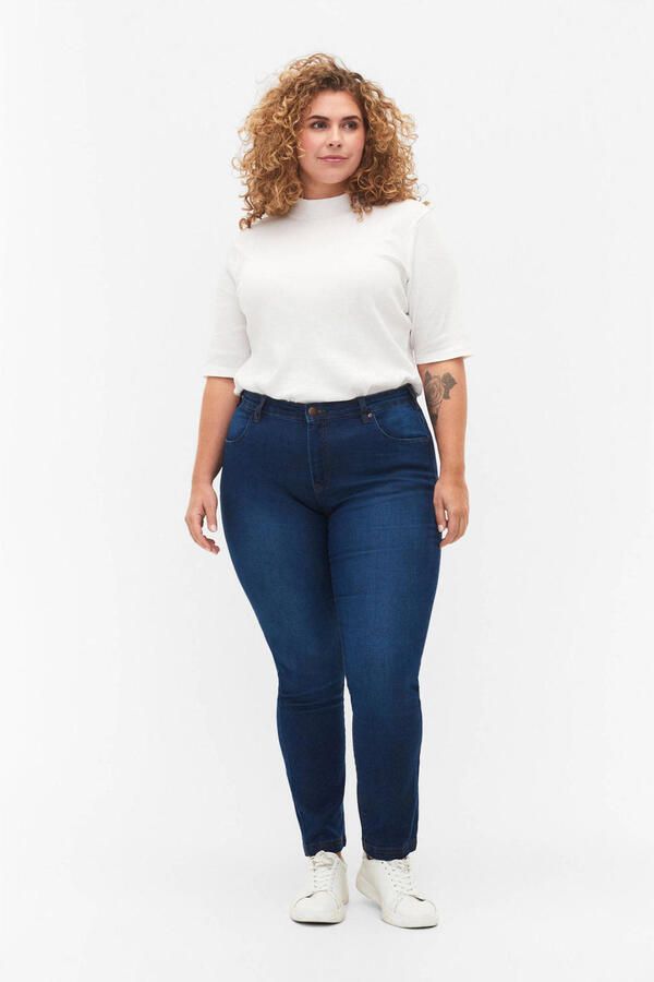 Zizzi Slim fit jeans ZI-EMILY klassiek 5-pocketsmodel - Foto 2