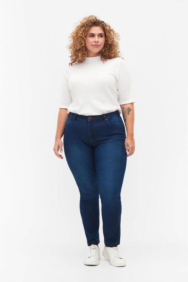 Zizzi Slim fit jeans ZI-EMILY klassiek 5-pocketsmodel - Foto 3