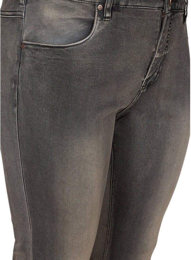 Zizzi slim fit jeans EMILY grey denim - Foto 2