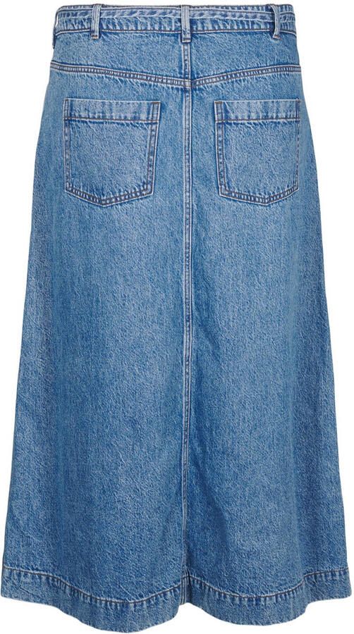 Zizzi spijkerrok medium blue denim