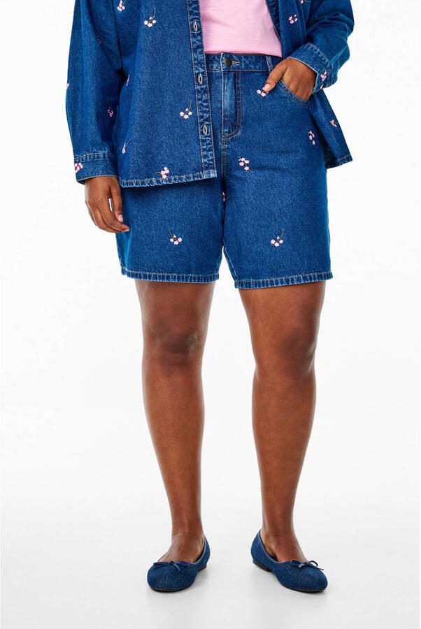 Zizzi straight high waist denim short - Foto 1