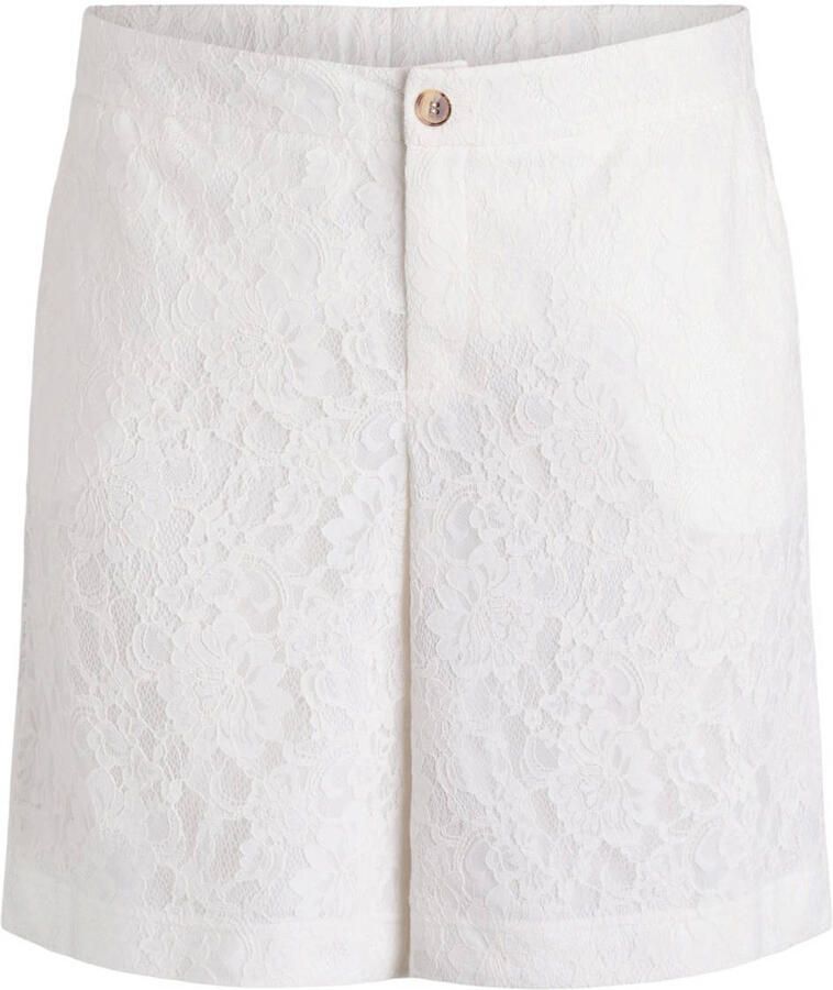 Zizzi straight high waist casual short wit - Foto 2