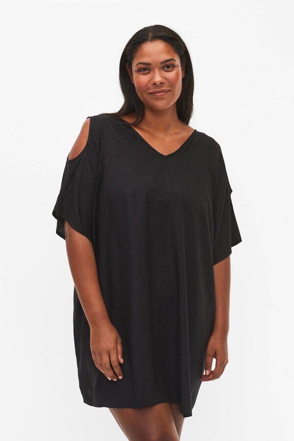 Zizzi strandtuniek SLOW zwart - Foto 2