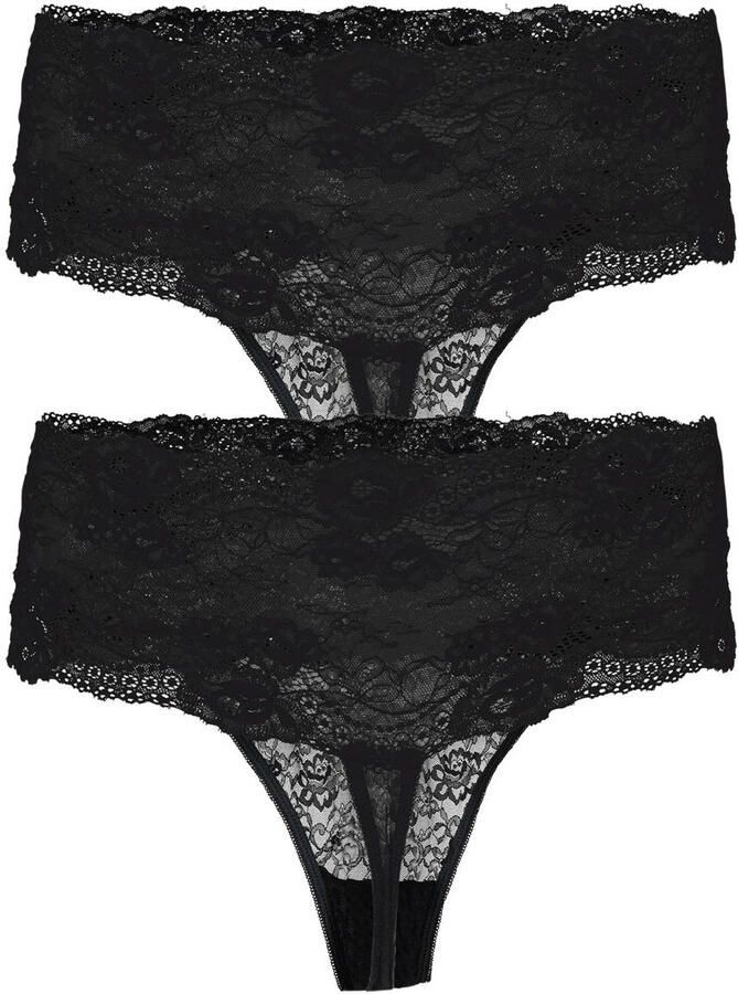 Zizzi string LAZALEA (set van 2) zwart - Foto 2