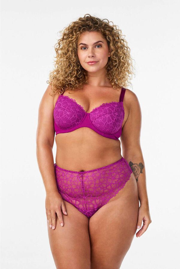 Zizzi string Plus Size fuchsia