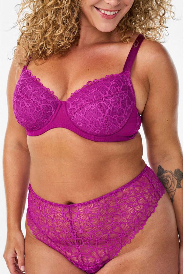 Zizzi string Plus Size fuchsia - Foto 2