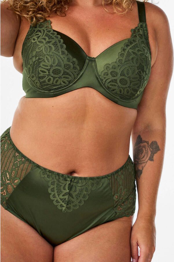 Zizzi string Plus Size groen - Foto 3