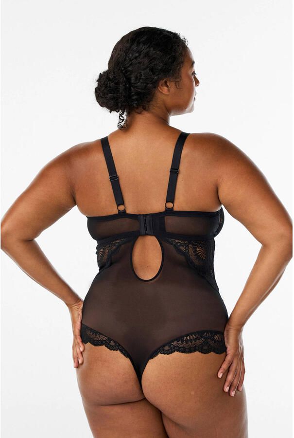 Zizzi stringbody CAETTA zwart - Foto 2