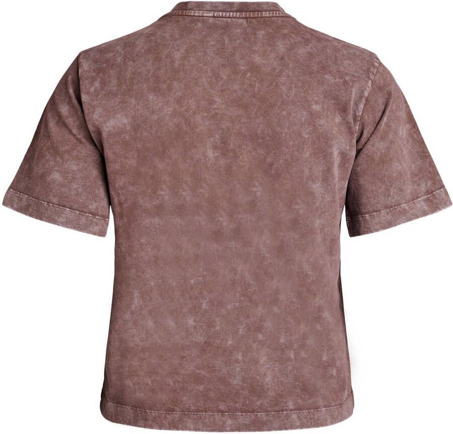 Zizzi T-shirt bruin - Foto 2