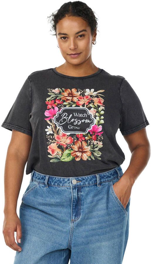 Zizzi T-shirt grijs