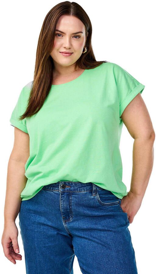 Zizzi T-shirt lichtgroen
