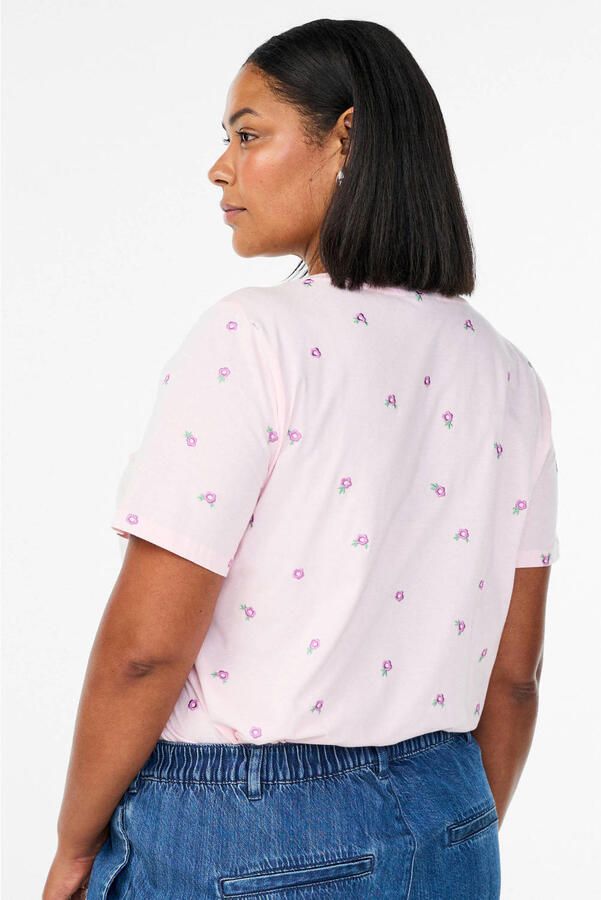 Zizzi T-shirt met hartjes - Foto 3