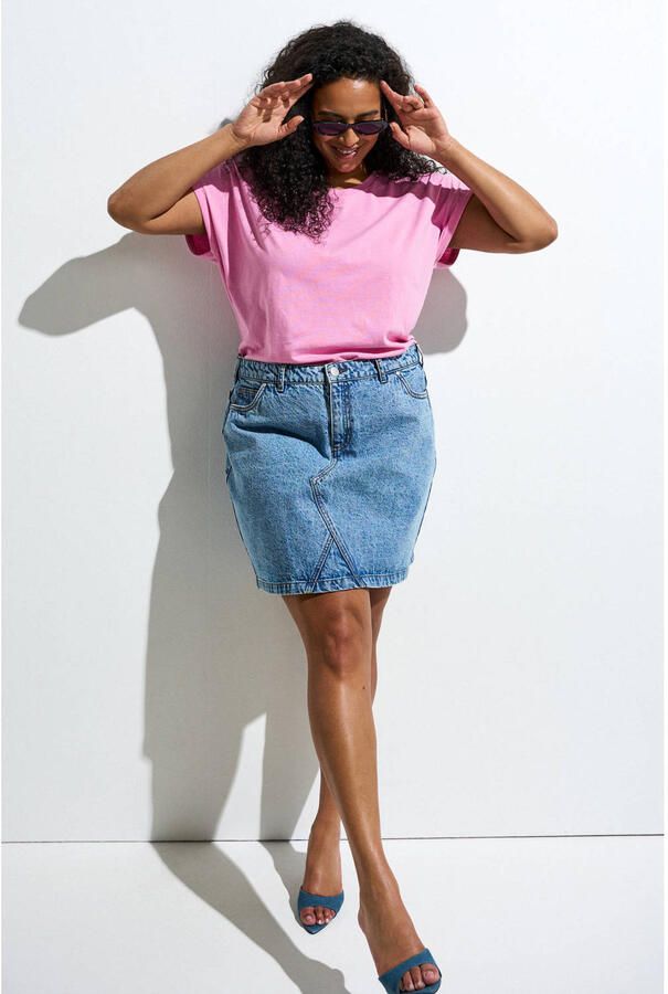 Zizzi T-shirt roze