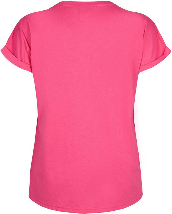 Zizzi T-shirt roze - Foto 2