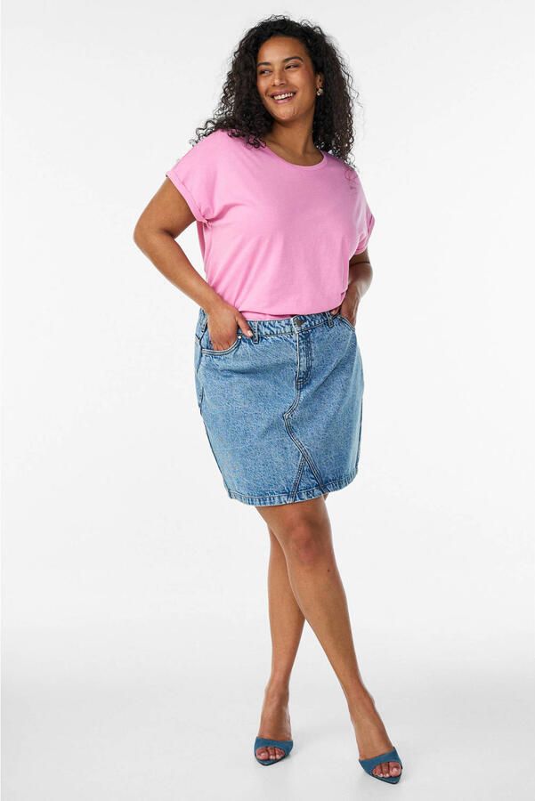 Zizzi T-shirt roze - Foto 3