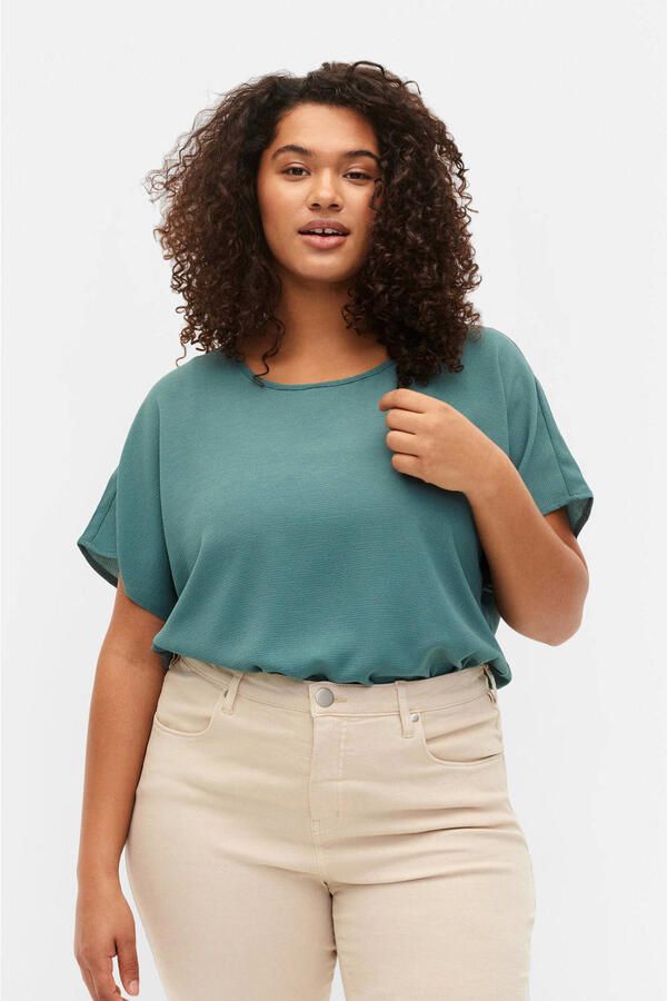 Zizzi T-shirt van polyester patrol