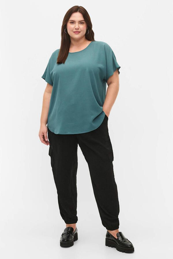 Zizzi T-shirt van polyester patrol - Foto 3