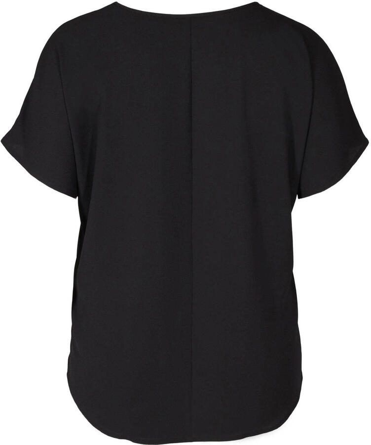 Zizzi T-shirt van polyester zwart - Foto 2