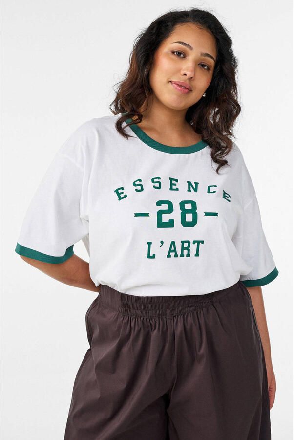 Zizzi T-shirt wit