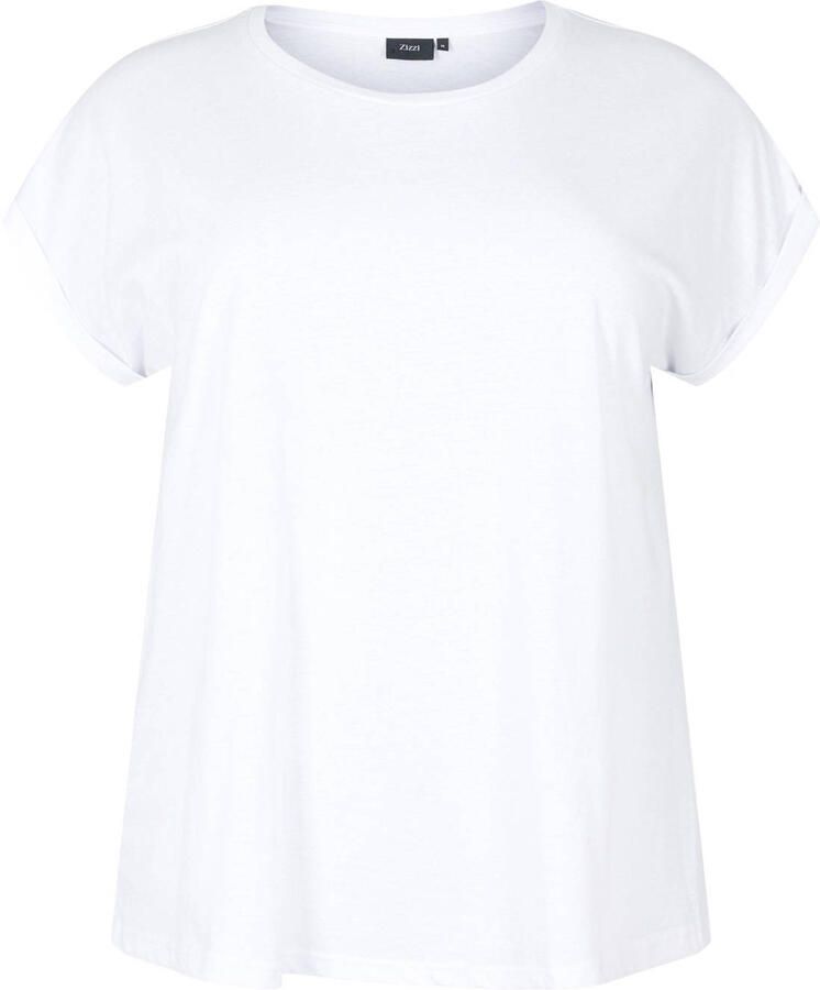 Zizzi T-shirt wit - Foto 2