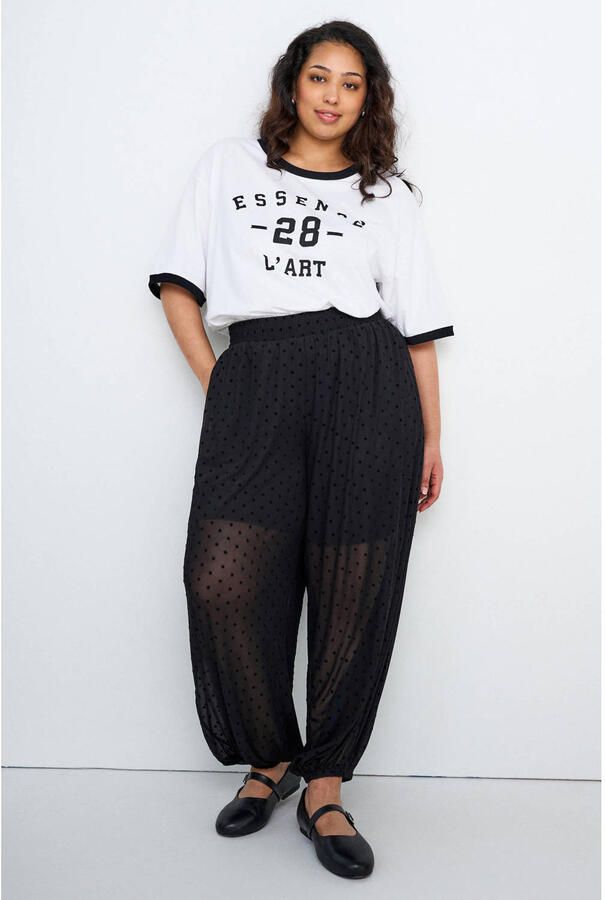 Zizzi T-shirt zwart