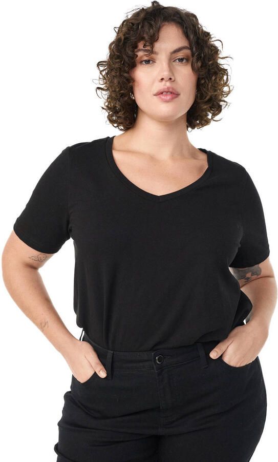 Zizzi T-shirt zwart - Foto 3