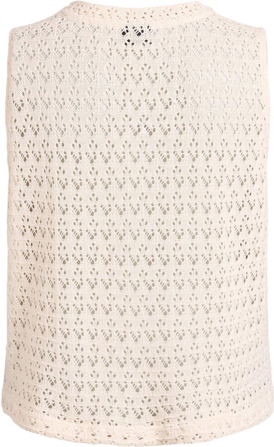 Zizzi top grof gebreid beige - Foto 2