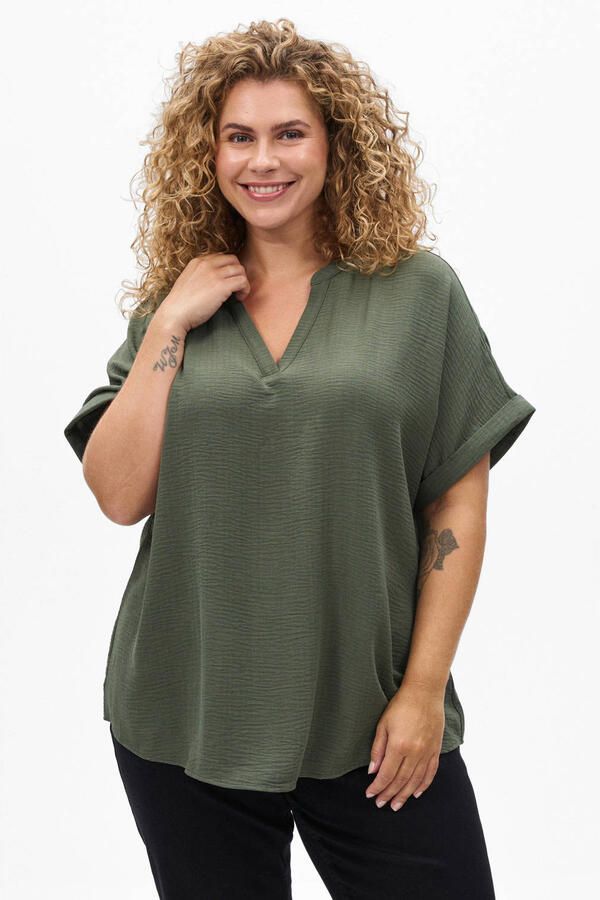 Zizzi top kaki