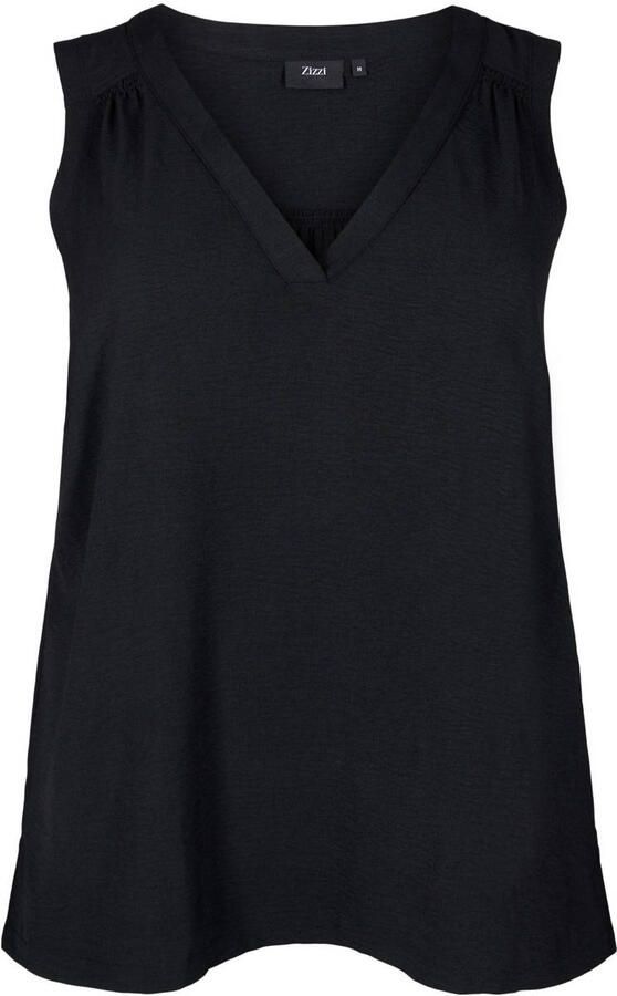 Zizzi top zwart
