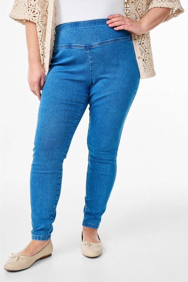 Zizzi tregging JALMA blauw