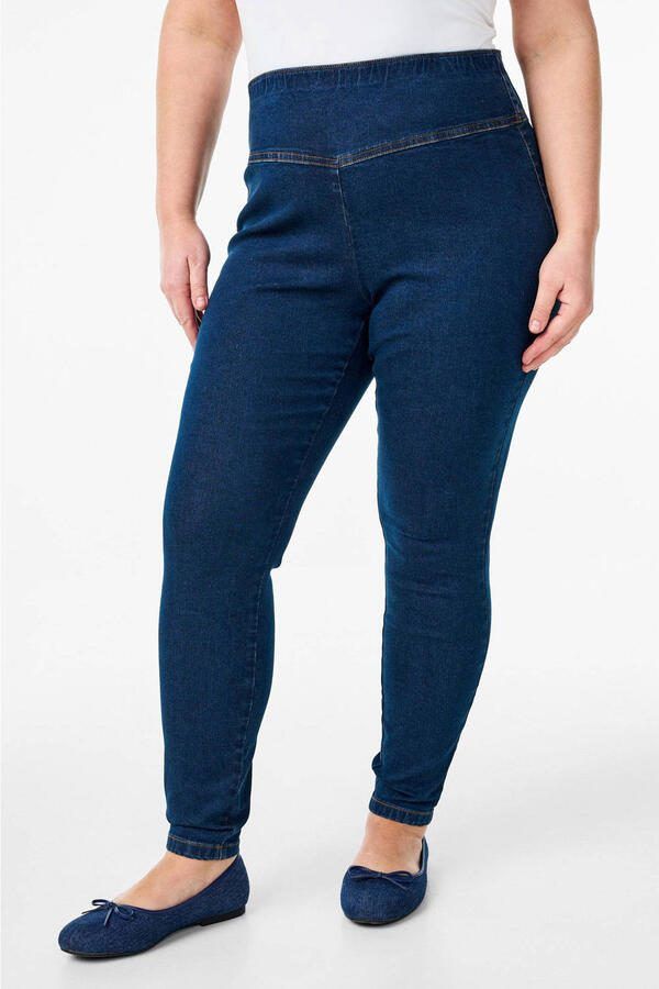 Zizzi tregging JALMA donkerblauw