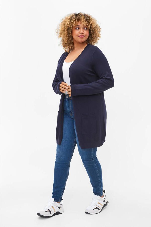 Zizzi Cardigan sluitingloos model