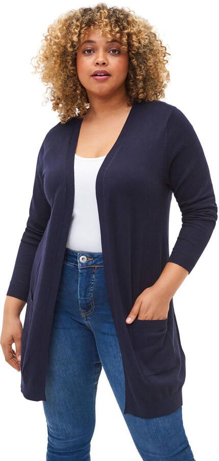 Zizzi Cardigan sluitingloos model - Foto 2