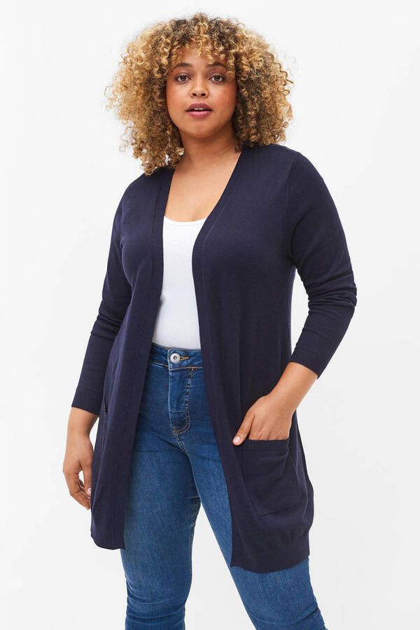 Zizzi Cardigan sluitingloos model