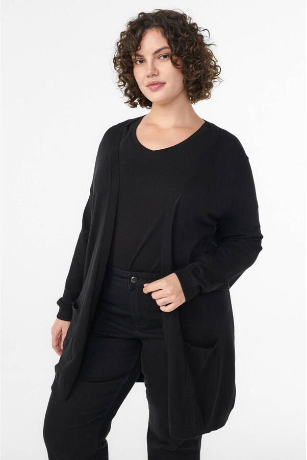 Zizzi vest zwart